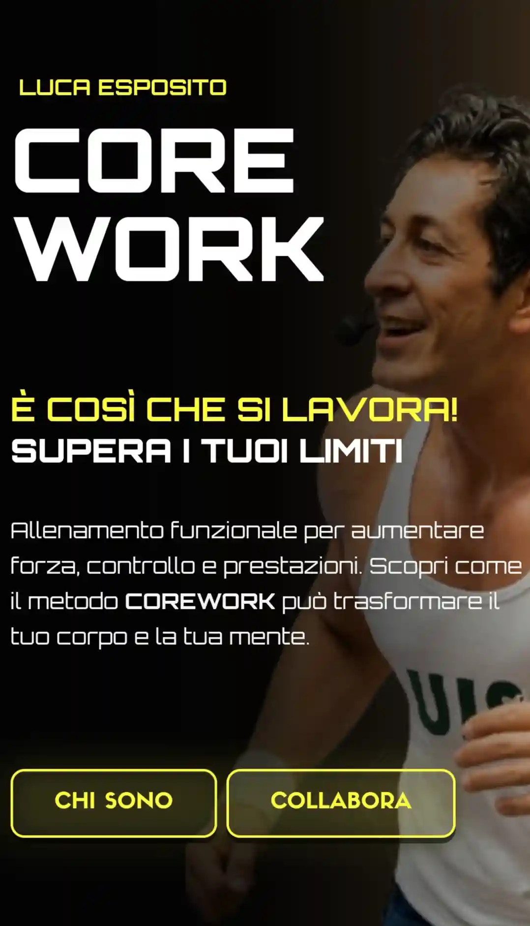 Sito Corework Luca - Portfolio GabyWeb